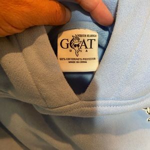 GoatUSA hoodie. Size Youth XL. Brand new, bought for my daughter and too small